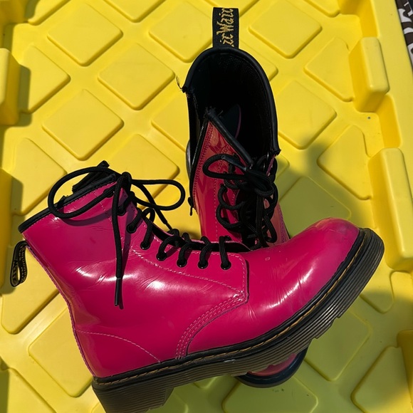 Shoes - Hot pink Doc Martens